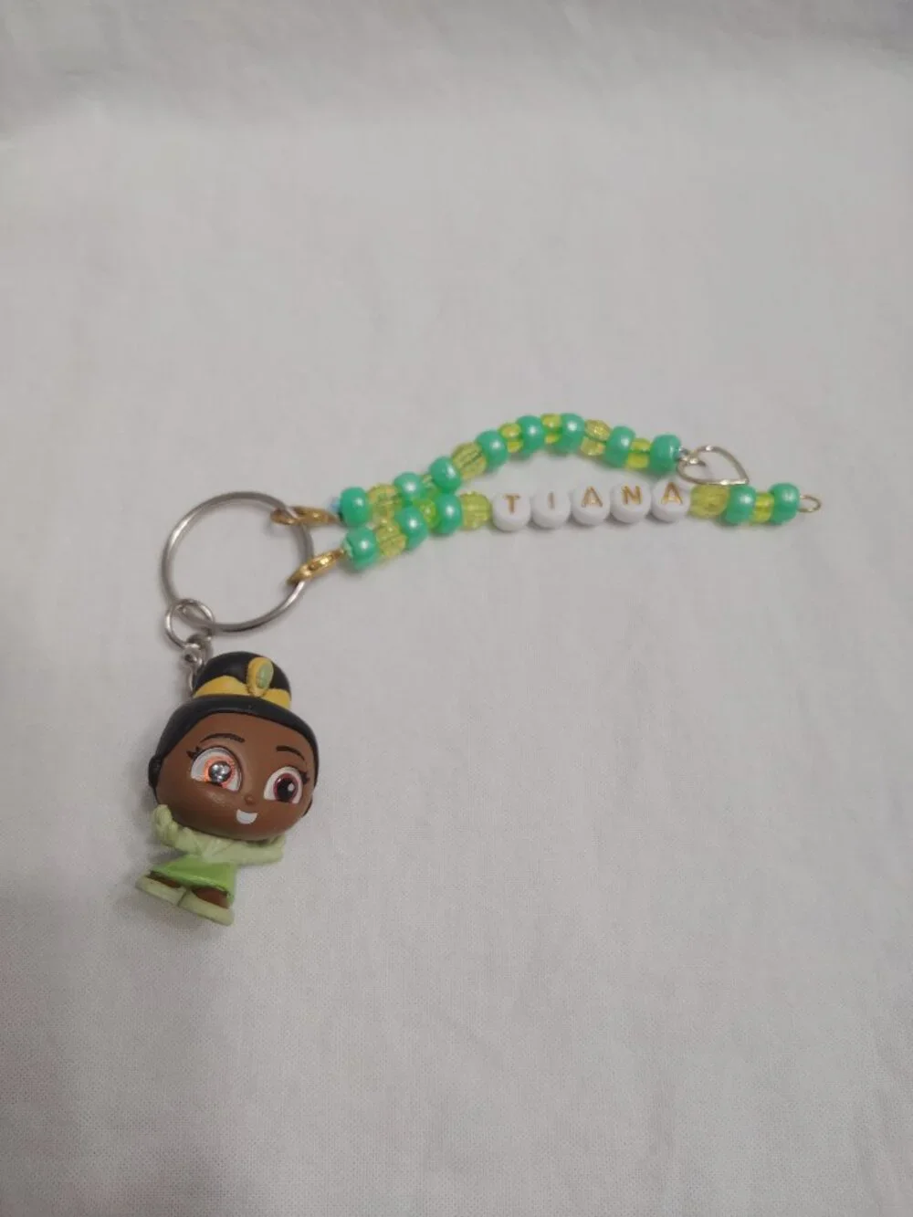 Disney Doorable Dancing Princess Tiana Handmade Keychain